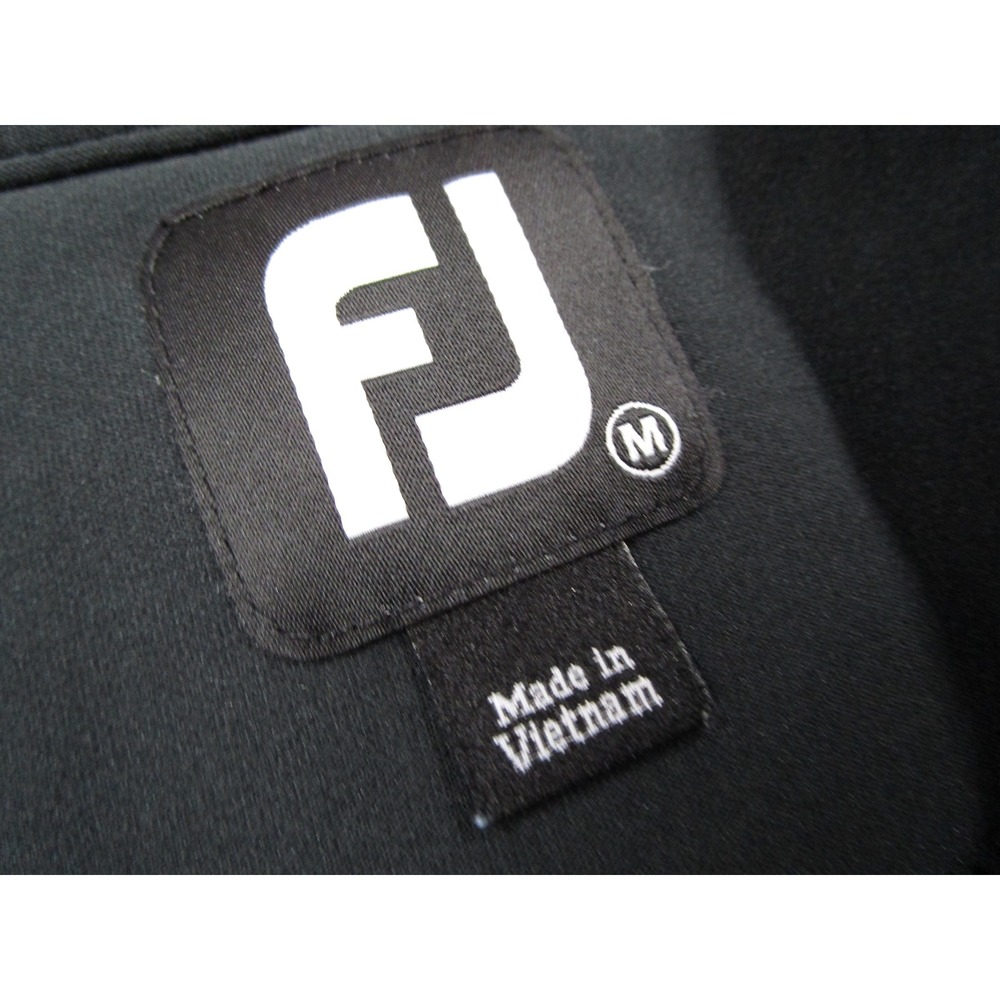FootJoy Mens Golf Vest Quarter Zip Royal Blue Performance Sleeveless Size Medium - Picture 3 of 9